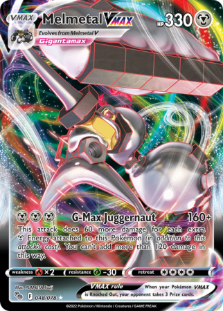 Melmetal VMAX 48/78 Sword & Shield Pokémon GO