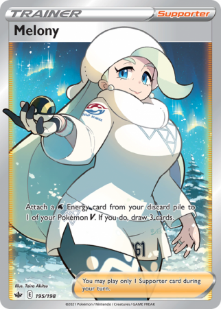 Melony 195/198 Sword & Shield Chilling Reign