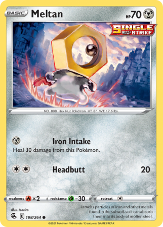 Meltan 188/264 Sword & Shield Fusion Strike