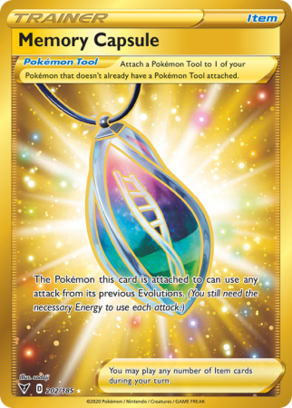 Memory Capsule 202/185 Sword & Shield Vivid Voltage
