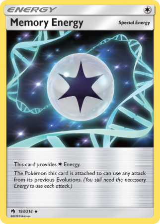 Memory Energy 194/214