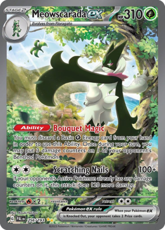 Meowscarada ex 256/193 Scarlet & Violet Paldea Evolved