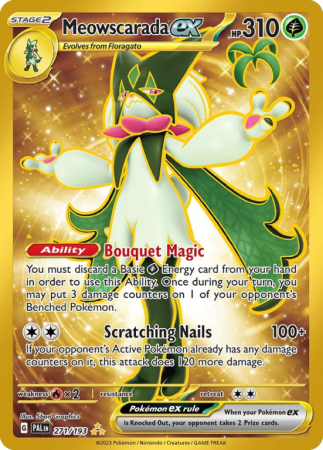 Meowscarada ex 271/193 Scarlet & Violet Paldea Evolved