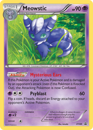 Meowstic XY48/183 XY XY Black Star Promos