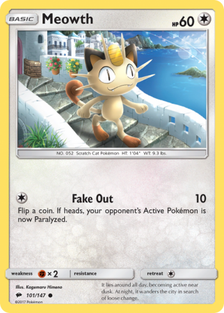 Meowth 101/147