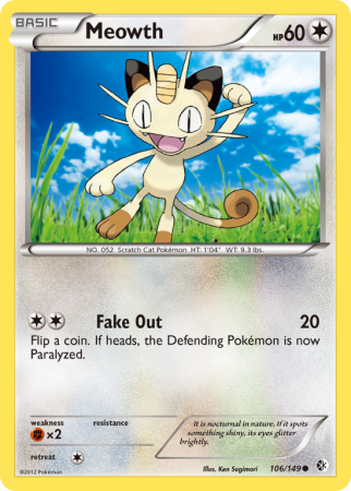 Meowth 106/149
