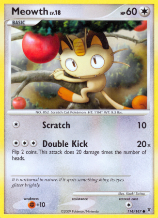 Meowth 114/147