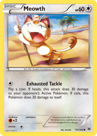 Meowth 114/162