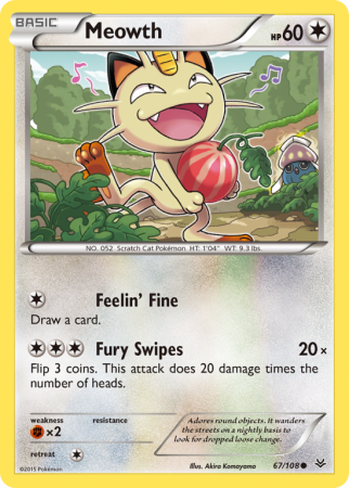 Meowth 67/108
