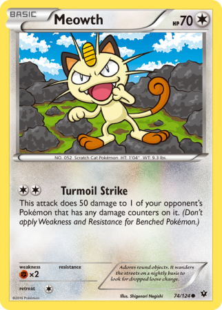 Meowth 74/124