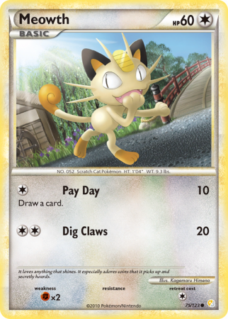 Meowth 75/123