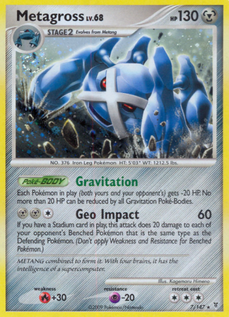 Metagross 7/147 Platinum Supreme Victors