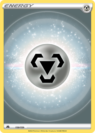Metal Energy 159/159 Sword & Shield Crown Zenith