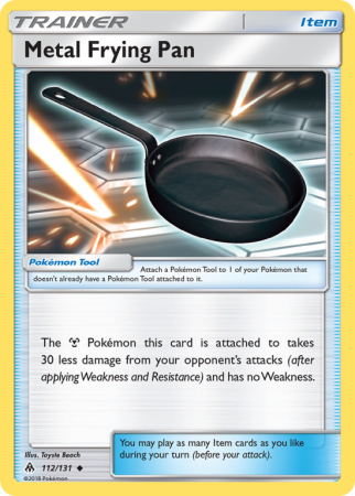 Metal Frying Pan 112/131 Sun & Moon Forbidden Light