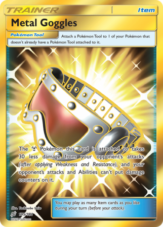 Metal Goggles 195/181 Sun & Moon Team Up