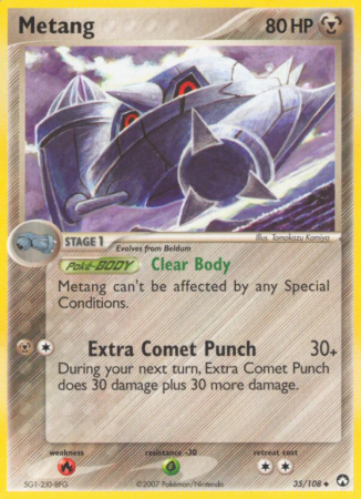 Metang 35/108 EX Power Keepers