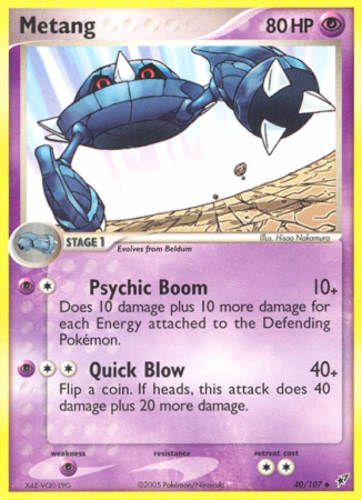 Metang 40/107 EX Deoxys