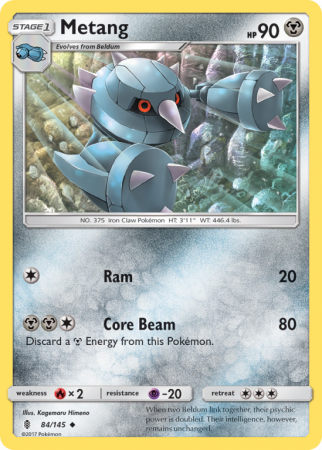 Metang 84/145 Sun & Moon Guardians Rising