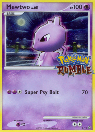 Mewtwo 9/16 Other Pokémon Rumble