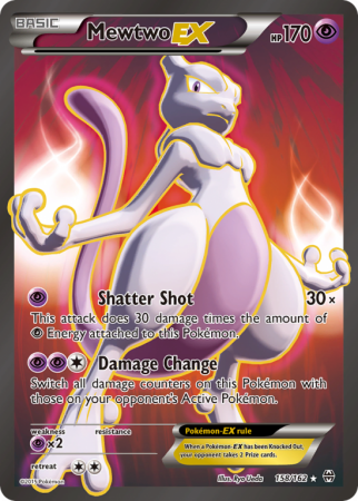 Mewtwo-EX 158/162 XY BREAKthrough
