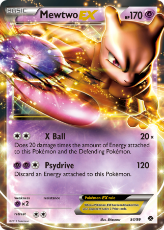 Mewtwo-EX 54/99
