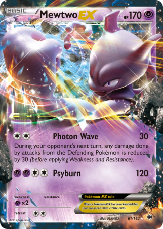 Mewtwo-EX 61/162 XY BREAKthrough