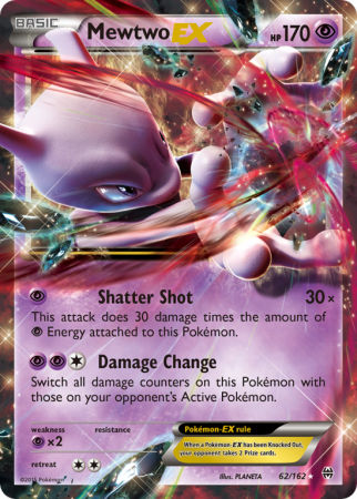 Mewtwo-EX 62/162 XY BREAKthrough