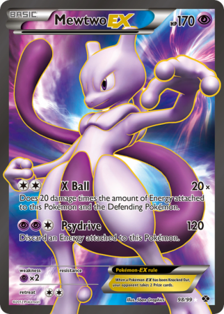 Mewtwo-EX 98/99 Black & White Next Destinies