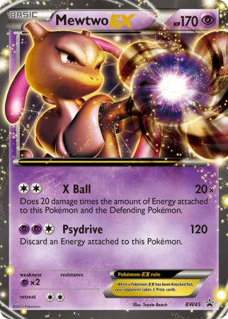 Mewtwo-EX BW45/101