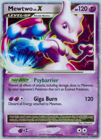 Mewtwo LV.X 144/146
