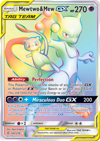 Mewtwo & Mew-GX 242/236