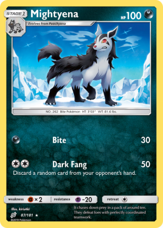 Mightyena 87/181
