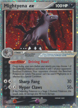 Mightyena ex 101/110 EX Holon Phantoms