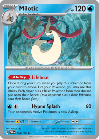 Milotic 36/182 Scarlet & Violet Paradox Rift