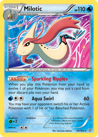 Milotic 44/160 XY Primal Clash