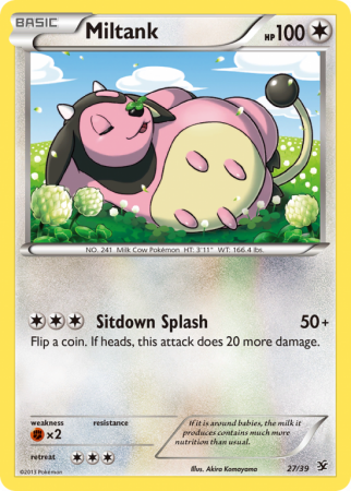 Miltank 27/39 XY Kalos Starter Set