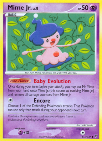 Mime Jr. 115/147 Platinum Supreme Victors