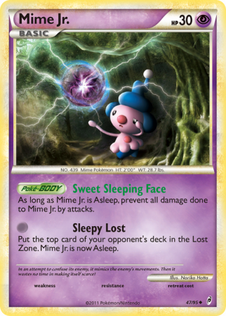 Mime Jr. 47/106 HeartGold & SoulSilver Call of Legends