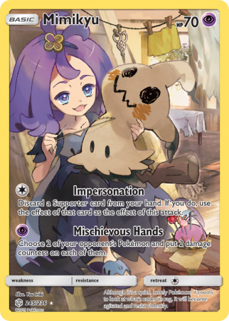 Mimikyu 245/236 Sun & Moon Cosmic Eclipse
