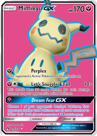 Mimikyu-GX 206/214 Sun & Moon Lost Thunder