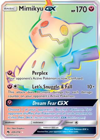 Mimikyu-GX 226/214 Sun & Moon Lost Thunder