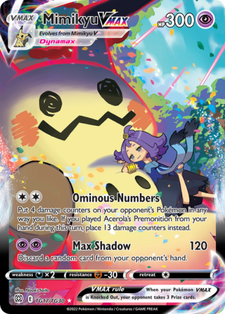 Mimikyu VMAX TG17/30 Sword & Shield Brilliant Stars Trainer Gallery