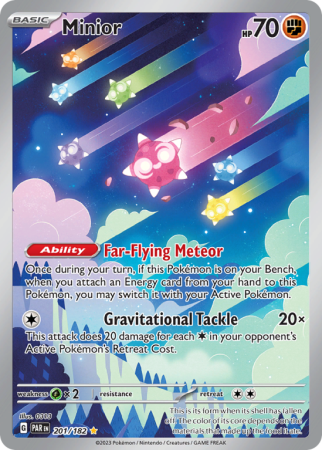 Minior 201/182 Scarlet & Violet Paradox Rift