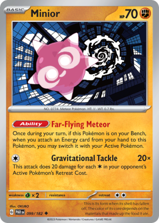 Minior 99/182 Scarlet & Violet Paradox Rift