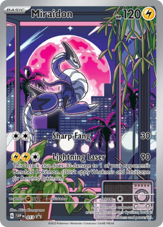 Miraidon 13/14 Scarlet & Violet Scarlet & Violet Black Star Promos