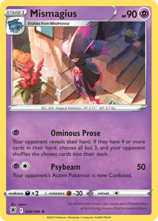 Mismagius 59/189