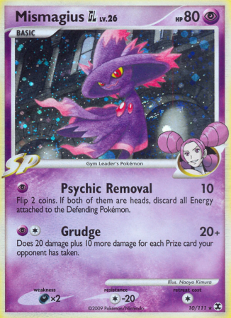 Mismagius GL 10/111 Platinum Rising Rivals