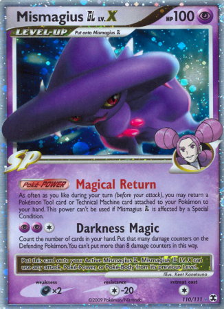 Mismagius GL LV.X 110/111 Platinum Rising Rivals