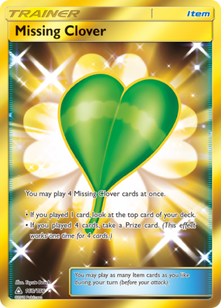 Missing Clover 168/156 Sun & Moon Ultra Prism