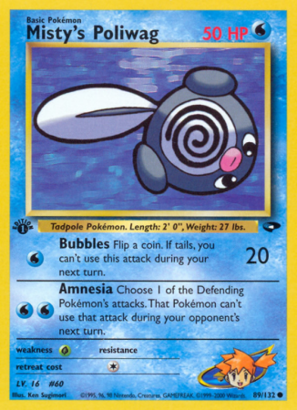 Misty's Poliwag 89/132